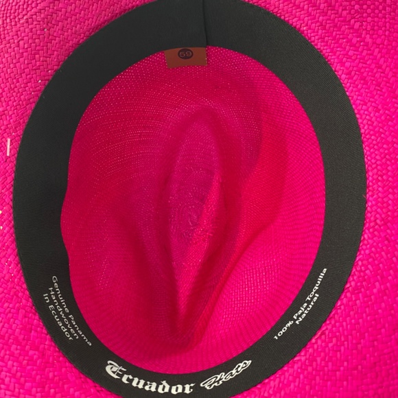 Frantic Panama Hat in Magenta main image 4